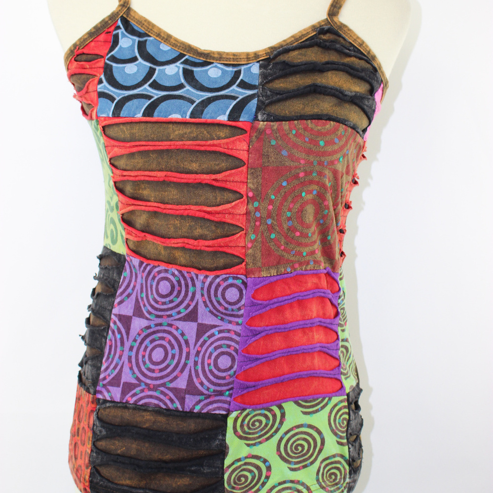 Rising International Large Boho Art To Wear Tank